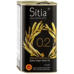 Масло оливковое SITIA 1л