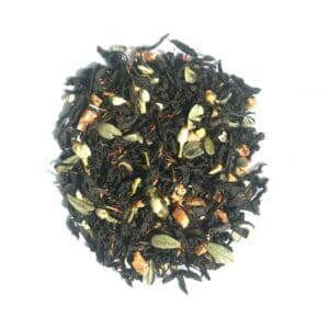 Черный чай - Айва с персиком Премиум